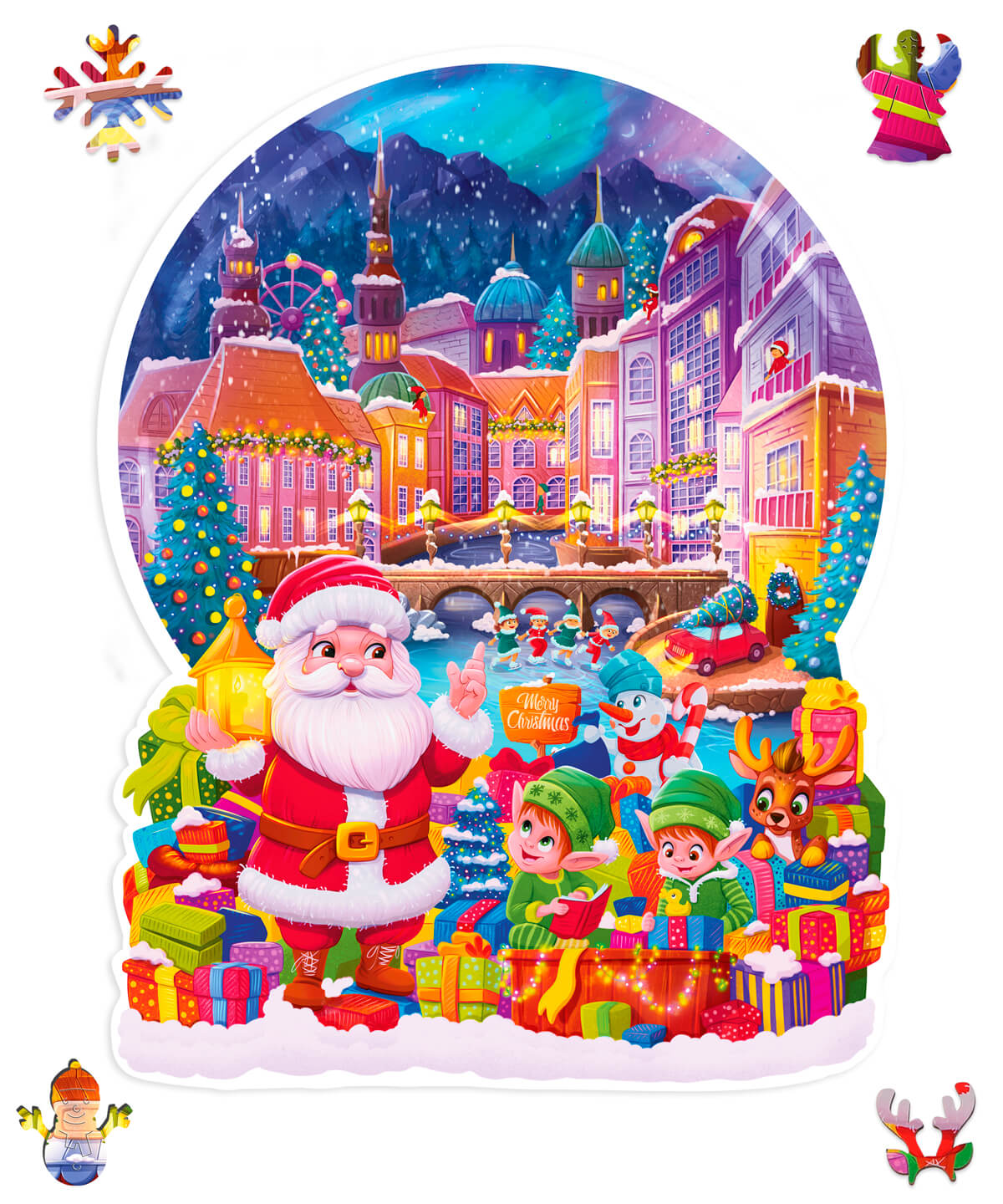 Karácsonyi hógömb