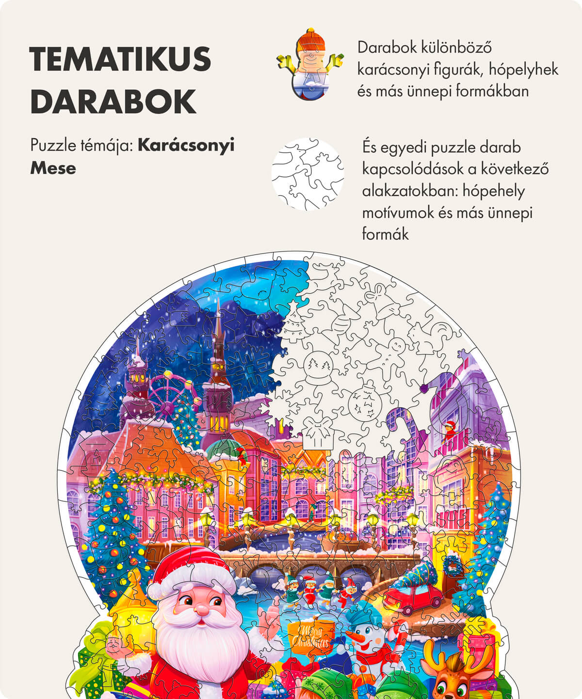 Karácsonyi hógömb