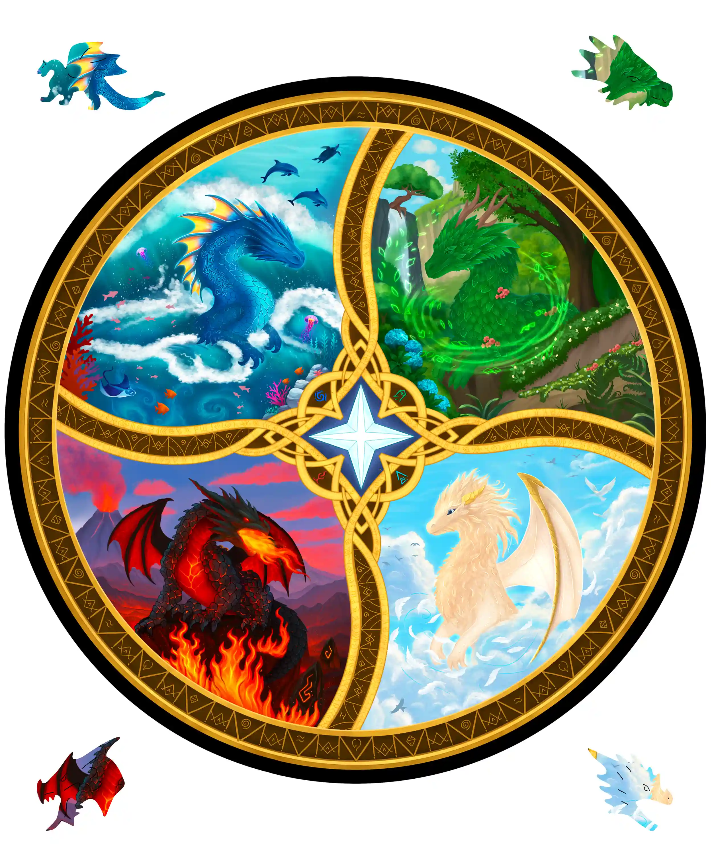 A négy elem sárkányai